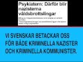 Många svenska nazister är både störda och kriminella