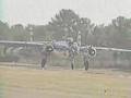 B-25 takeoff airshow