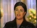 the complete broadcast interview with monica lewinsky and barbara walters on abc's 20/20. air date was march 3, 1999.