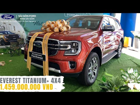 FORD EVEREST TITANIUM+ 4X4 MÀU ĐỎ CAM - PHIÊN BẢN CAO CẤP NHẤT |TẤN DUY - SÀI GÒN FORD|