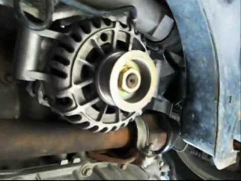 how to change a alternator on a 2005 ford focus without taking the engine apart