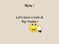 Pip Trader, the uniqe new forex trading platform