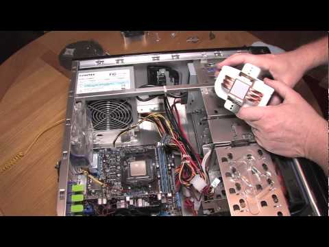 how to attach amd heatsink