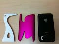 iPhone 3G 3GS 2 Piece Rubberized Plastic Case HOT PINK WHITE
