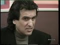 Intervista a Toto Cutugno vincitore dell Eurofestival 1990