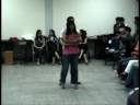 Baile sensual de un par de cojitos