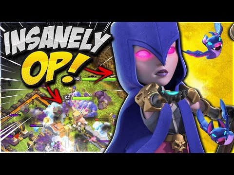 Clash of clans - 300 witches and 300 dragons raid (Mass gameplay)