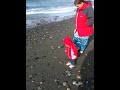 Abigail Discovers Oak Harbor Beach