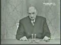 De Gaulle et les dangers du sionisme.