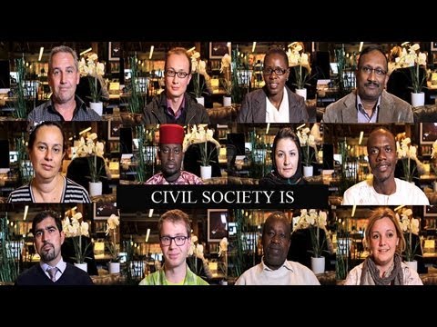 how to define civil society leader