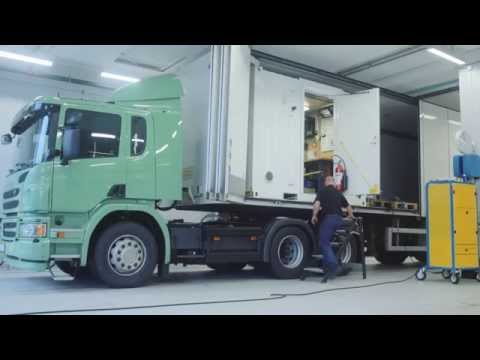 Video bij: Scania toont realtime emissiontest