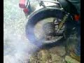 1972 Kawasaki G4 TR-B burnout 2 1972 Kawasaki G4 TR-B burnout 2