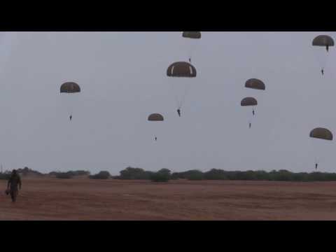 U.S. Jumpers earn their French Parachutist Wings jumping from a C-160, Check out the ACTION!!