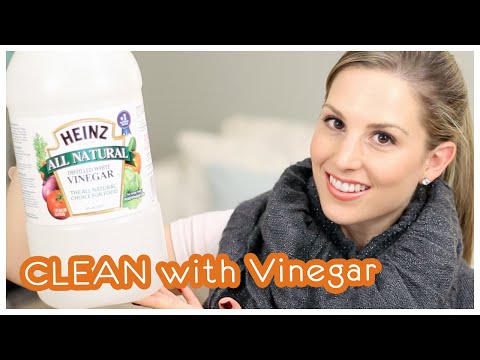 how to clean dishwasher w vinegar