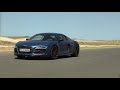 New Audi R8 V10 plus 2013 on Racetrack