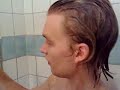 Bj�rn Gustafsson i duschen
