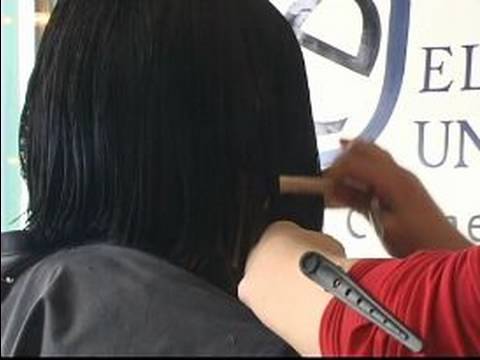 Learn how to cut your hair into a A-line bob haircut in this free video clip 