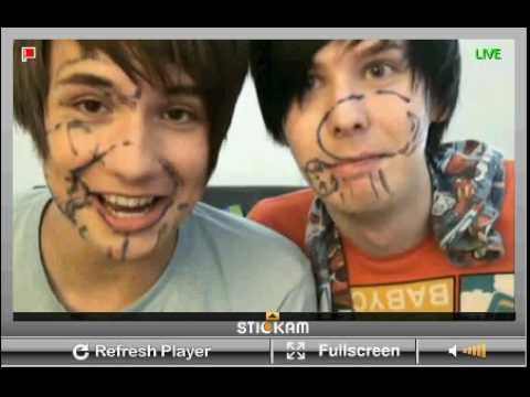 Dan and Phil at Stickaid 2010!