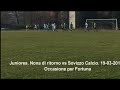 Juniores. nona di ritorno vs Sovizzo Calcio. 