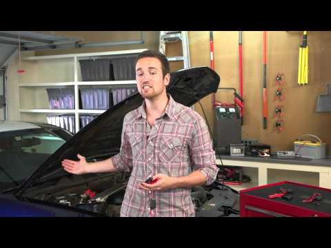 how to use a car battery charger