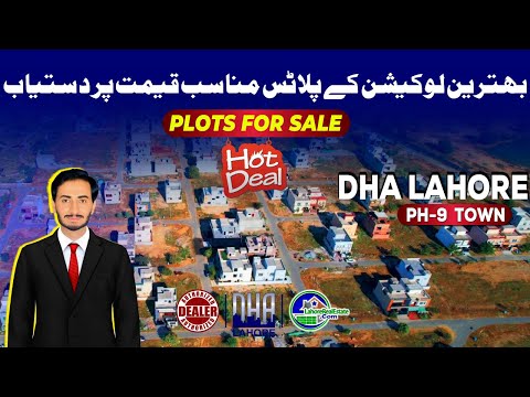 Exclusive Plots in DHA Lahore Phase 9 Town – Prime Location Plots for Sale! | Best Deals