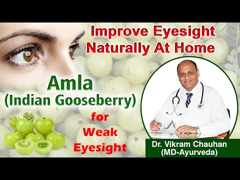 how to cure weak eyesight