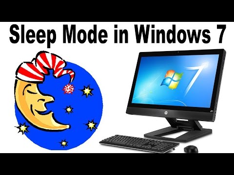 how to remove sleep mode in windows 7
