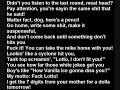 eminem freestyle raps full wit lyrics