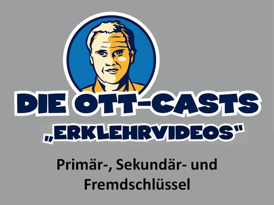 Primär-, Sekundär- und Fremdschlüssel