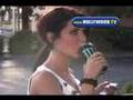 Audrina Patridge Talks to Paps.