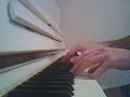 bon un peu de chanson fran�caise ne fait pas trop de mal parfois voici 
le manege version piano 
( d�sol� pas de partition ... uniquement trouve � l'oreille ) lachez vos com's ou evaluez moi merci