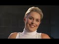 Lindsey Vonn as Sharon Stone in Basic Instinct for ESPN The Magazine