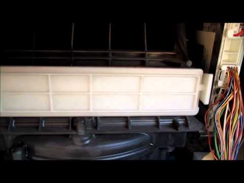 Replacing the Toyota Sienna Cabin air Pollen Filter 2004-2009