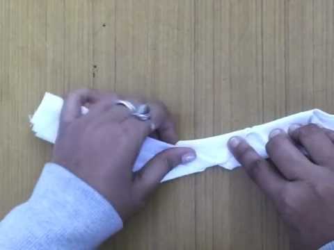 how to tie dye zig zag