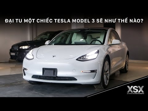 Đại tu một chiếc Tesla Model 3 tại garage Auto's Only sẽ NTN? | XSX