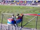 Tony Stewart wall climb