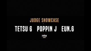 Tetsu-G, Poppin J, Eun-G – Funkin’lady KOREA 2018 JUDGE  SHOWCASE