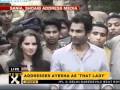 Sania Mirza, Shoaib Malik address media in Hyderabad