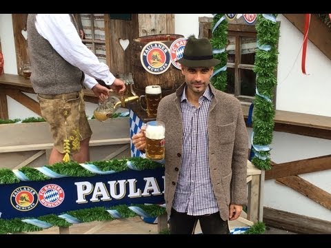 pep_guardiola - FC Bayern Spieler Oktoberfest 2013 @ Käfer-Schänke mit Pep Guardiola, Franck Ribéry, Bastian Schweinsteiger (mit Freundin Sarah Brandner), Arjen Robben (mit ...
