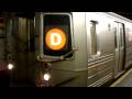 205th Street Bound R68 D Train On The Local Track @ 34th Street - Herald Square