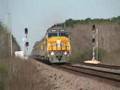Union Pacific DDA40X 6936 on Inspection Train in Texas