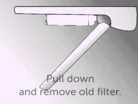 how to fit water filter dd-7098