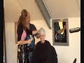 theo knoop gives hairdressers a training, - - -music by britney spears all the credits of the music goes to Zomba/Jive.