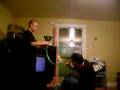 2 beers 9 seconds BEER BONG!!