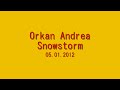 Orkan / Sturm / Storm Andrea 5.01.2012 [ Snowstorm ]