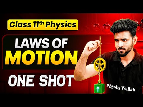Laws Of Motion Class 11 One Shot🔥| NCERT + PYQs + Derivations | Physics Chapter 4