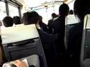 My Friend Sleeping In The Bus