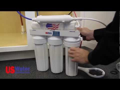 reverse osmosis - This system includes everything necessary for an undersink installation, including: All Tubing John Guest Inlet Valve John Guest Tank Shut-off Valve Chrome F...