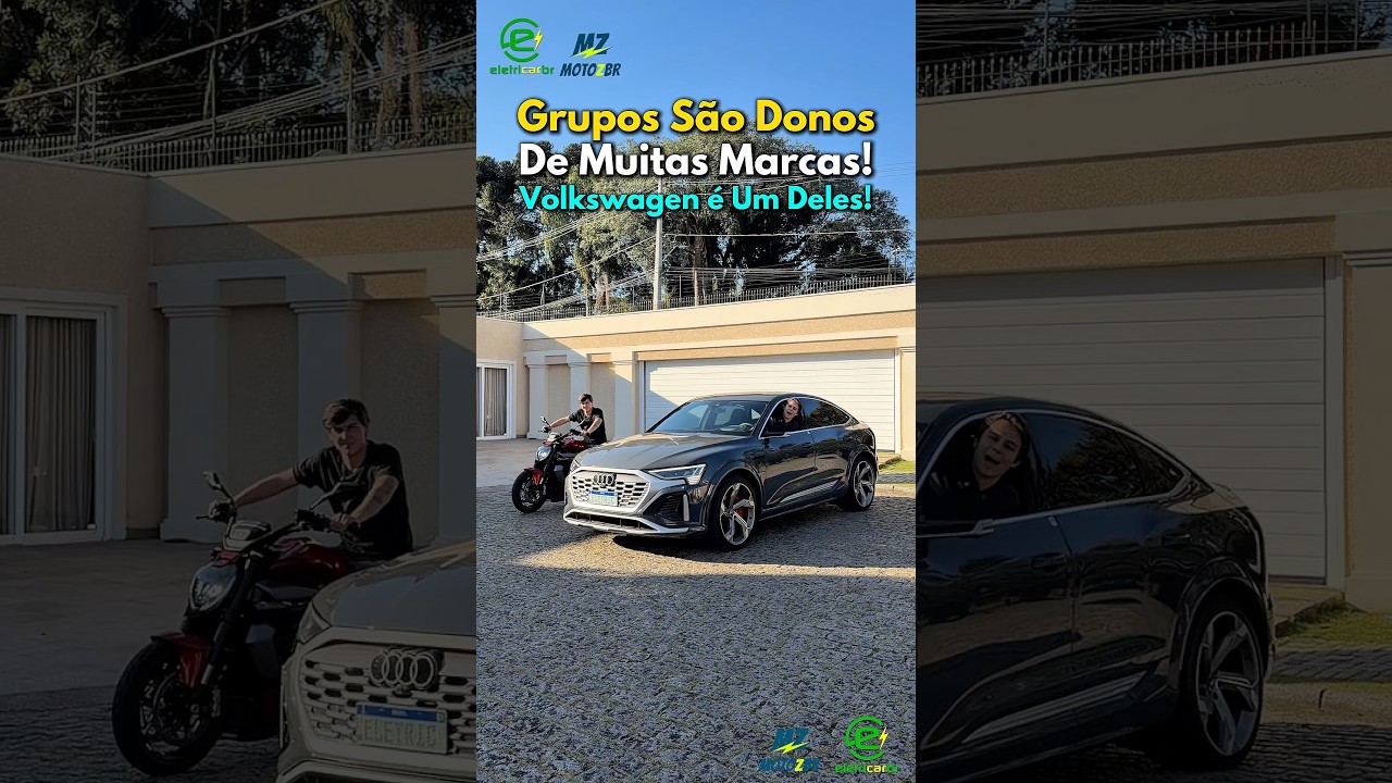 Grupos São Donos de Muitas Marcas! Volkswagen é Um Deles!⚡