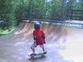 Milan at Summer Skate Camp - Woodward Lake Owen